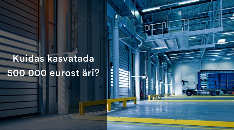 Kuidas kasvatada 500 000 eurost äri?