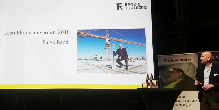 Raivo Rand ehituskonverentsil 2017